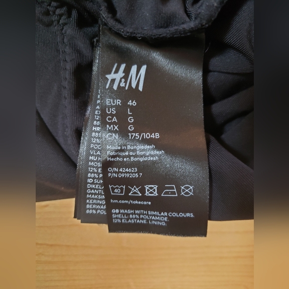 Black classic bathing suit - Picture 5 of 5